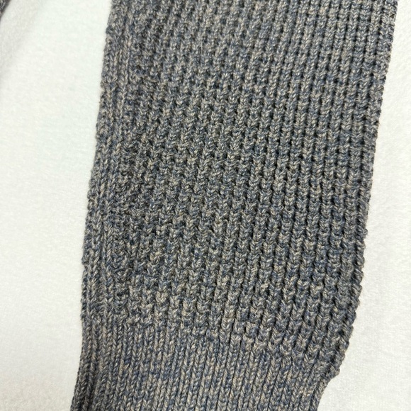 LL Bean Cotton Waffle 1/4 Zip Sweater Mens 2XL XXL Tall Dark Cinder 508975 2xlt - Picture 10 of 10